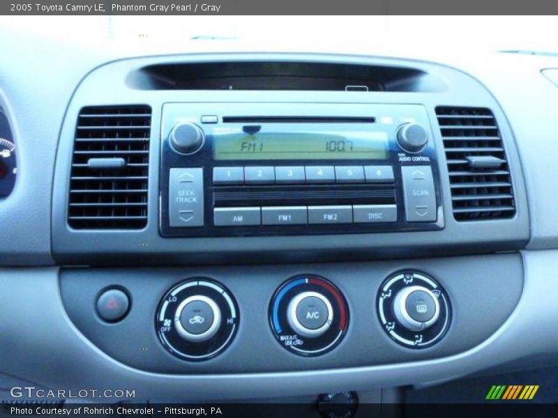 Phantom Gray Pearl / Gray 2005 Toyota Camry LE