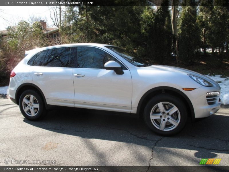 Classic Silver Metallic / Black 2012 Porsche Cayenne