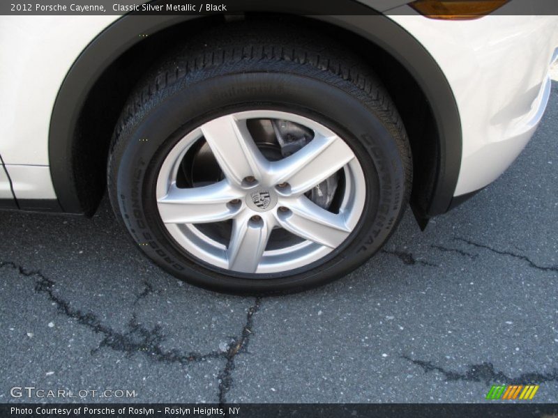 Classic Silver Metallic / Black 2012 Porsche Cayenne