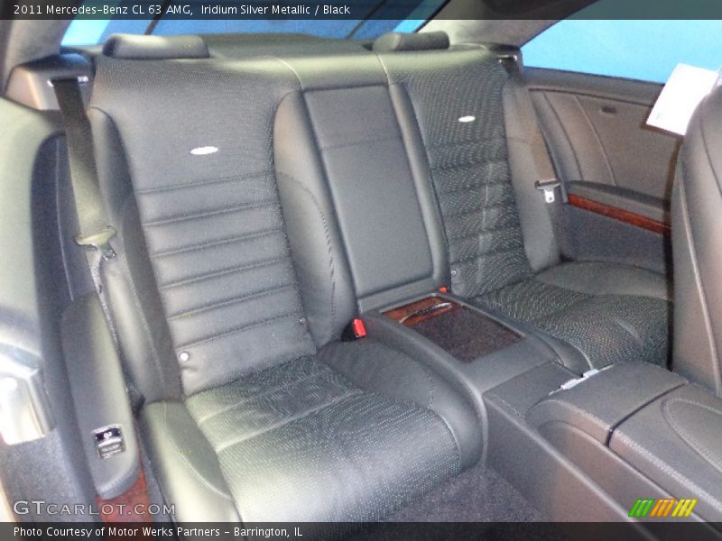 Iridium Silver Metallic / Black 2011 Mercedes-Benz CL 63 AMG