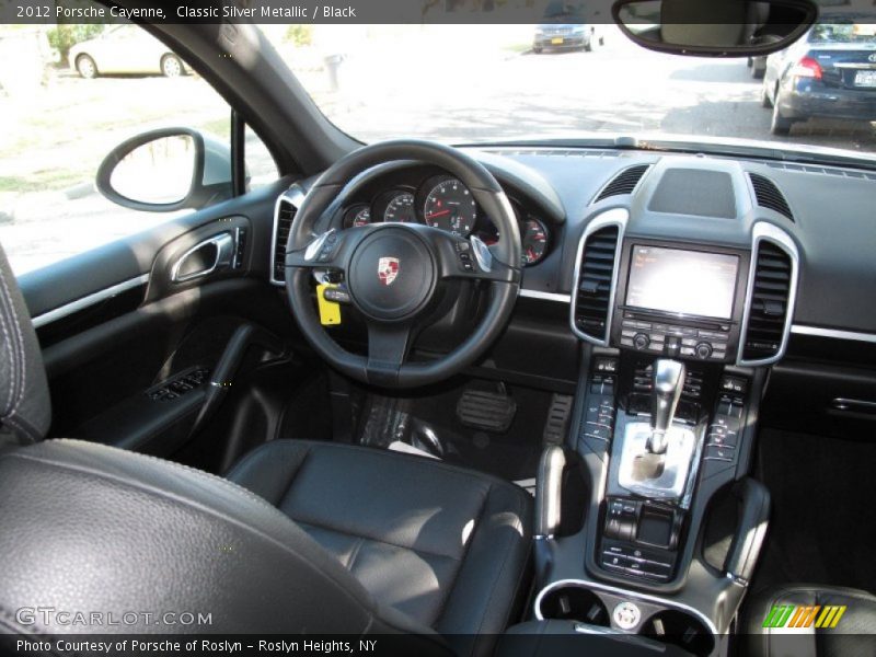 Classic Silver Metallic / Black 2012 Porsche Cayenne