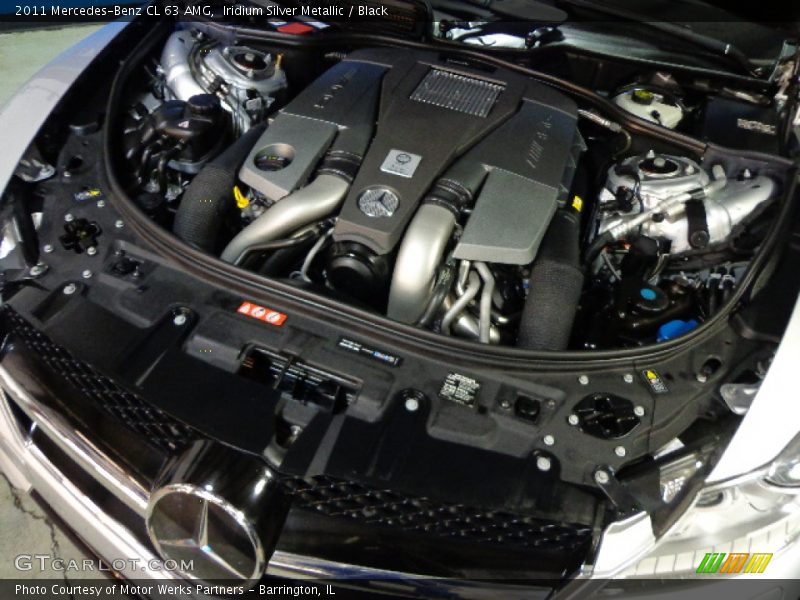  2011 CL 63 AMG Engine - 5.5 Liter AMG Biturbo DOHC 32-Valve VVT V8