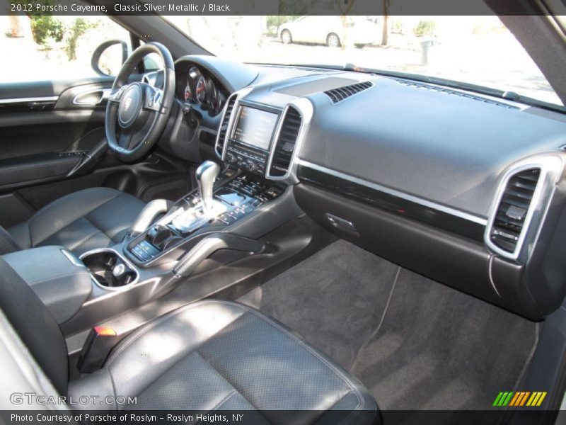 Classic Silver Metallic / Black 2012 Porsche Cayenne