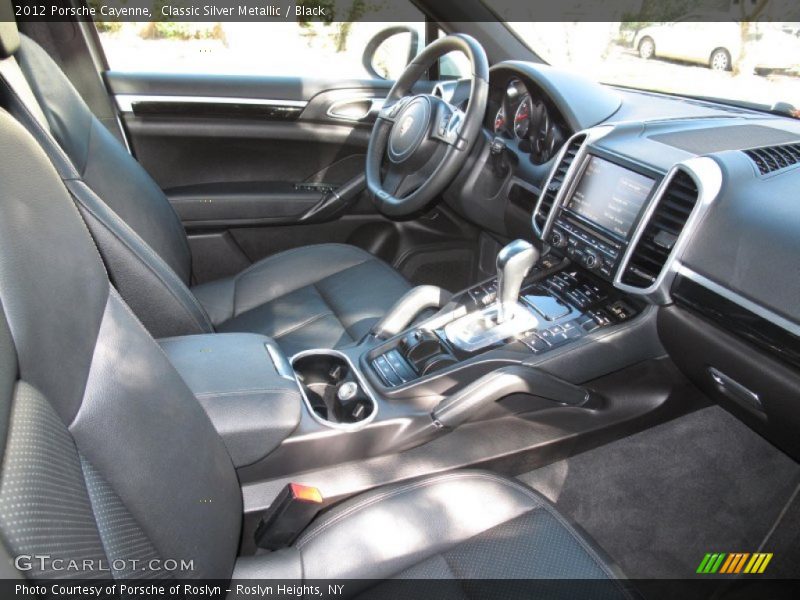Classic Silver Metallic / Black 2012 Porsche Cayenne