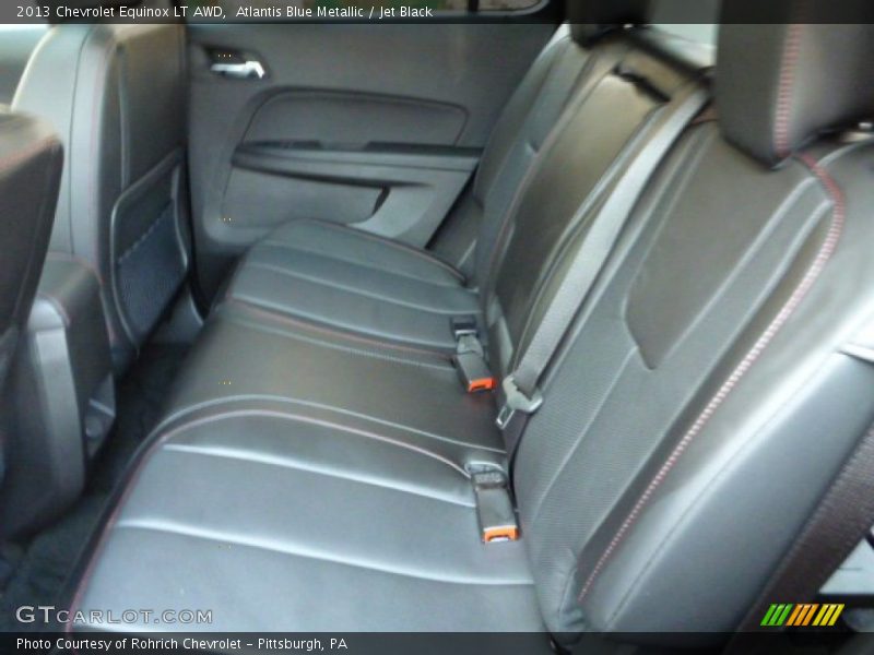 Atlantis Blue Metallic / Jet Black 2013 Chevrolet Equinox LT AWD