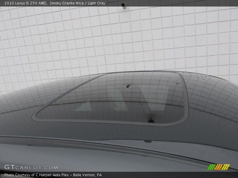 Smoky Granite Mica / Light Gray 2010 Lexus IS 250 AWD