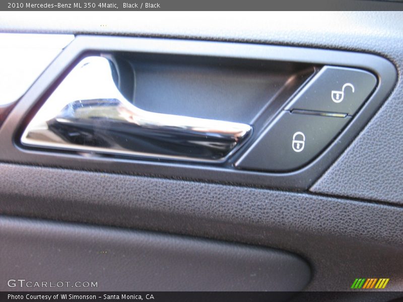 Black / Black 2010 Mercedes-Benz ML 350 4Matic