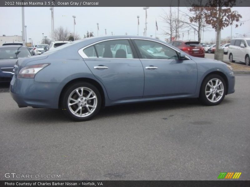 Ocean Gray / Charcoal 2012 Nissan Maxima 3.5 S