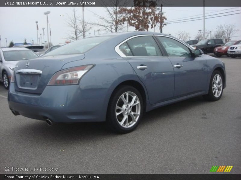 Ocean Gray / Charcoal 2012 Nissan Maxima 3.5 S