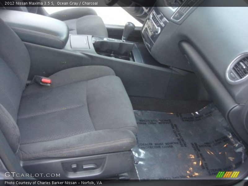Ocean Gray / Charcoal 2012 Nissan Maxima 3.5 S