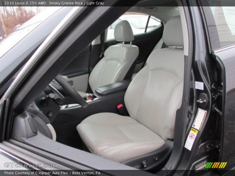 Front Seat of 2010 IS 250 AWD