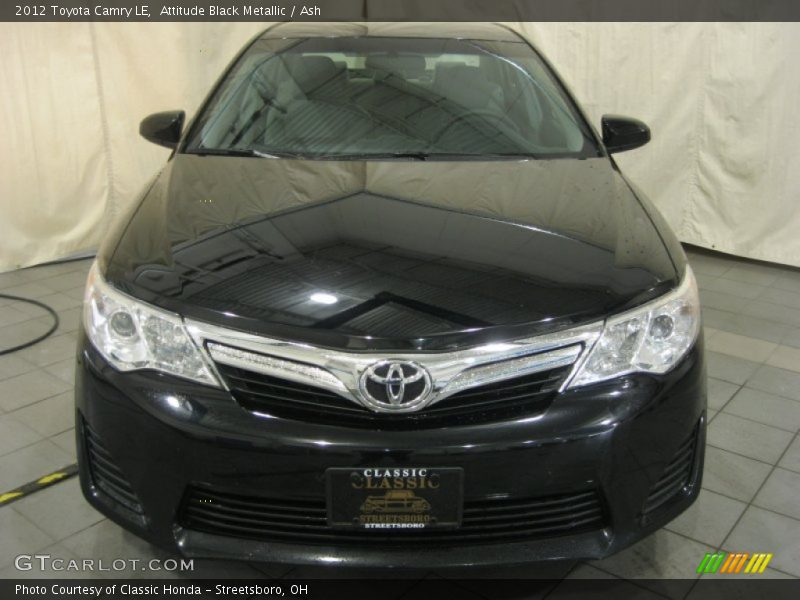 Attitude Black Metallic / Ash 2012 Toyota Camry LE