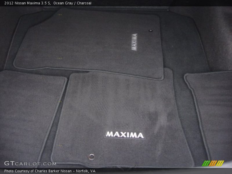 Ocean Gray / Charcoal 2012 Nissan Maxima 3.5 S
