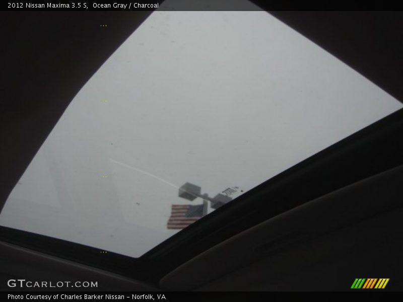 Ocean Gray / Charcoal 2012 Nissan Maxima 3.5 S