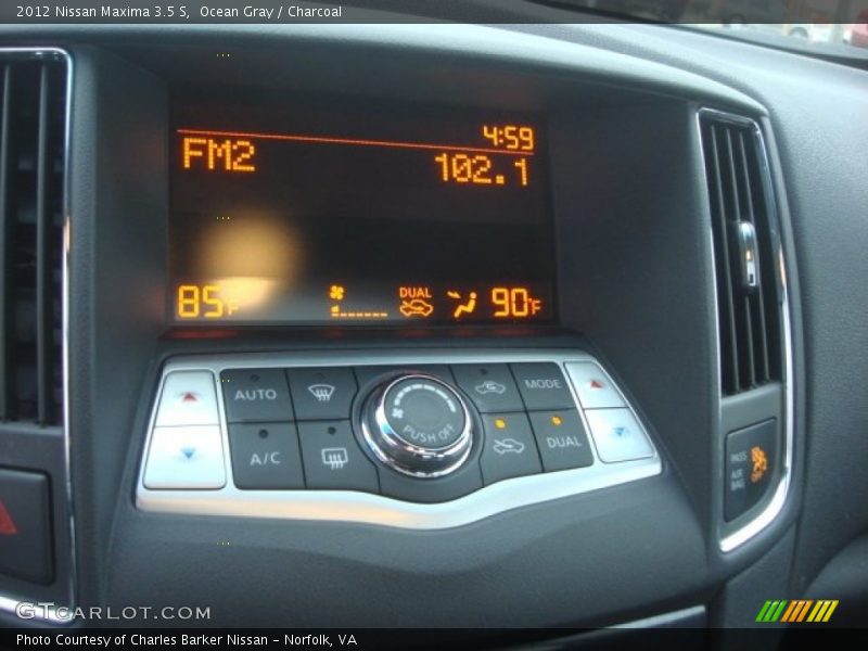 Ocean Gray / Charcoal 2012 Nissan Maxima 3.5 S