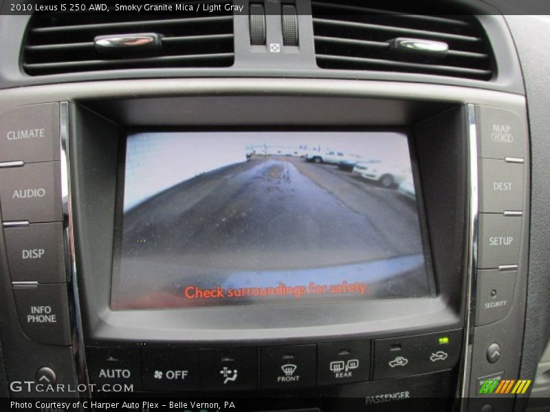 Smoky Granite Mica / Light Gray 2010 Lexus IS 250 AWD