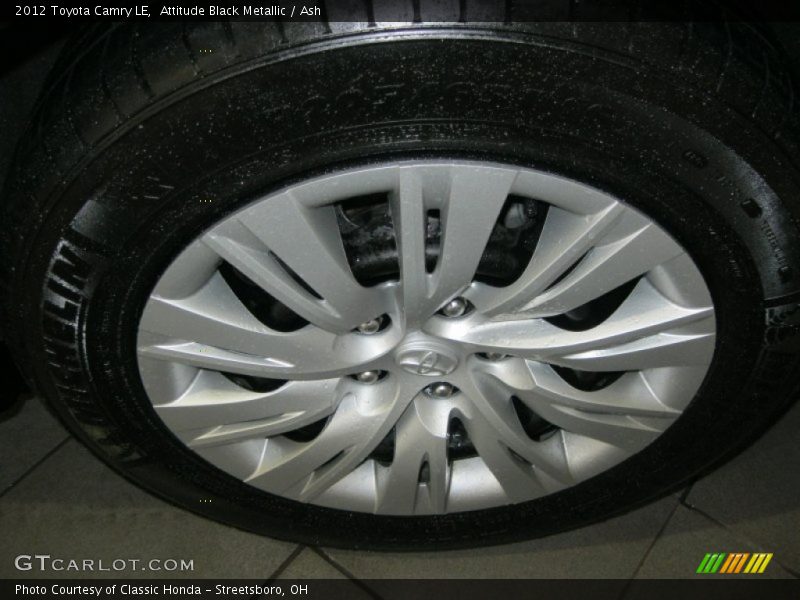 Attitude Black Metallic / Ash 2012 Toyota Camry LE