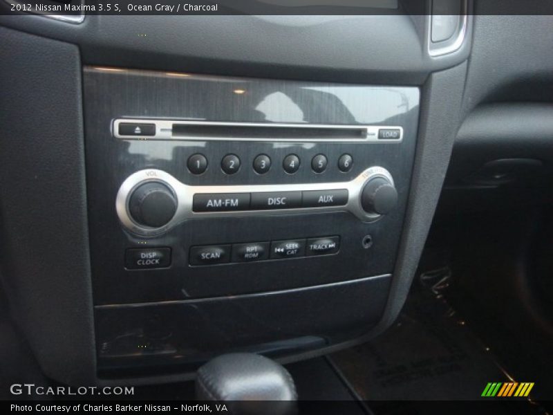 Ocean Gray / Charcoal 2012 Nissan Maxima 3.5 S