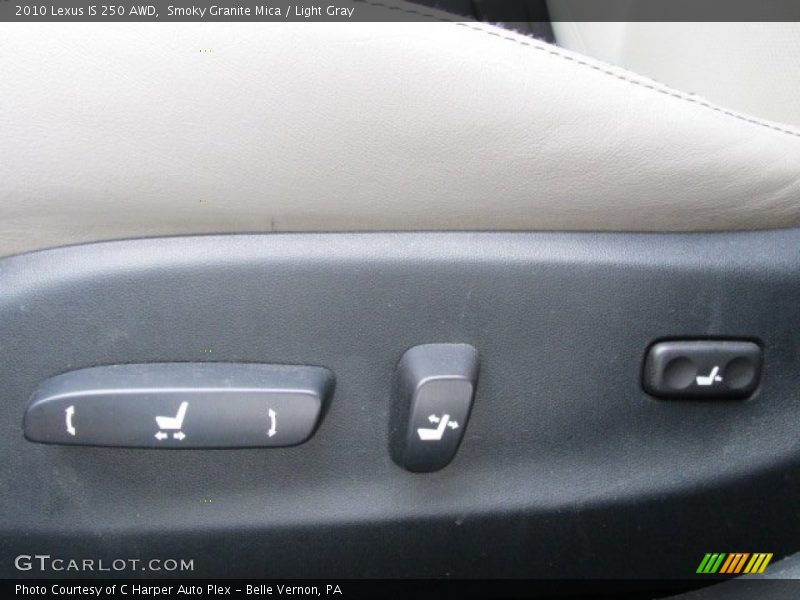 Smoky Granite Mica / Light Gray 2010 Lexus IS 250 AWD