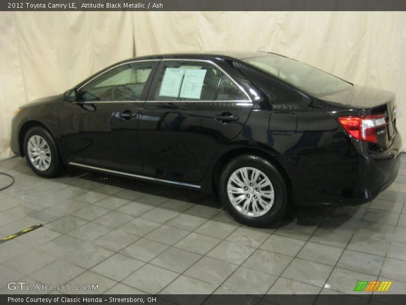 Attitude Black Metallic / Ash 2012 Toyota Camry LE