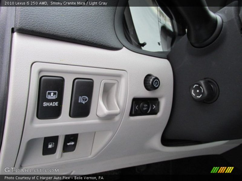 Smoky Granite Mica / Light Gray 2010 Lexus IS 250 AWD