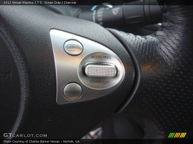Ocean Gray / Charcoal 2012 Nissan Maxima 3.5 S