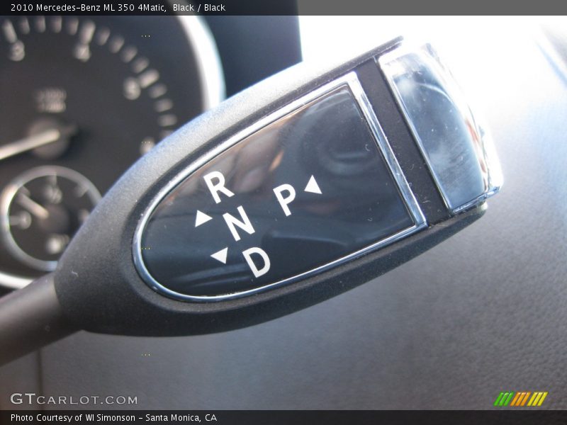 Black / Black 2010 Mercedes-Benz ML 350 4Matic