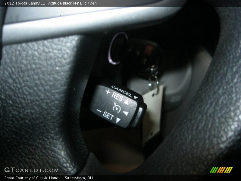 Attitude Black Metallic / Ash 2012 Toyota Camry LE