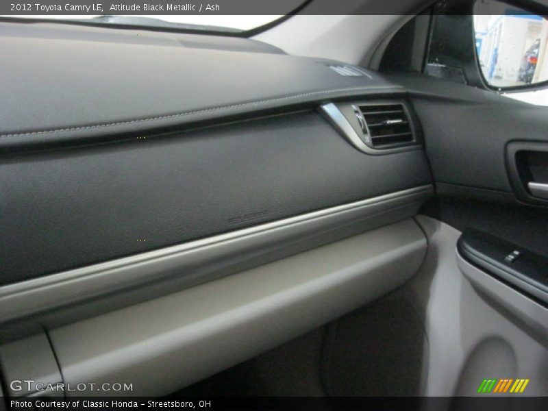 Attitude Black Metallic / Ash 2012 Toyota Camry LE