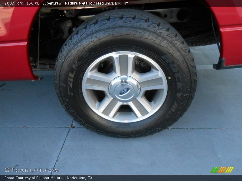 Redfire Metallic / Medium/Dark Flint 2007 Ford F150 XLT SuperCrew