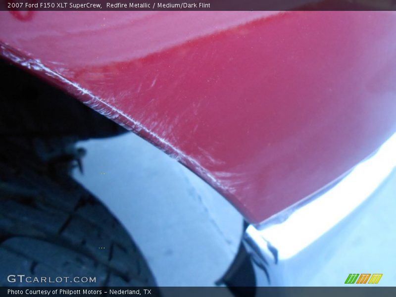 Redfire Metallic / Medium/Dark Flint 2007 Ford F150 XLT SuperCrew