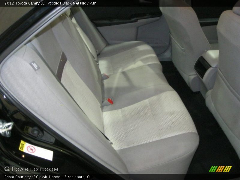 Attitude Black Metallic / Ash 2012 Toyota Camry LE