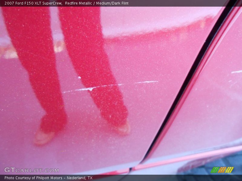 Redfire Metallic / Medium/Dark Flint 2007 Ford F150 XLT SuperCrew