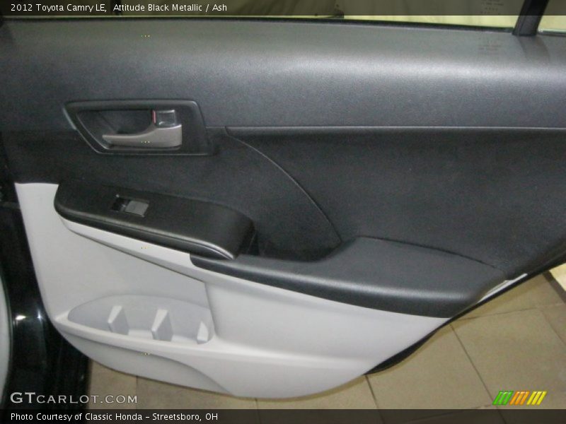 Attitude Black Metallic / Ash 2012 Toyota Camry LE