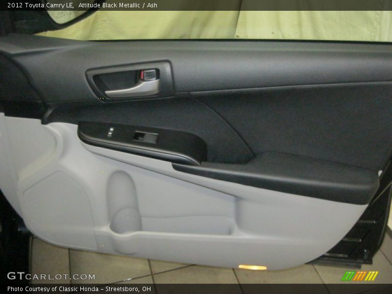 Attitude Black Metallic / Ash 2012 Toyota Camry LE