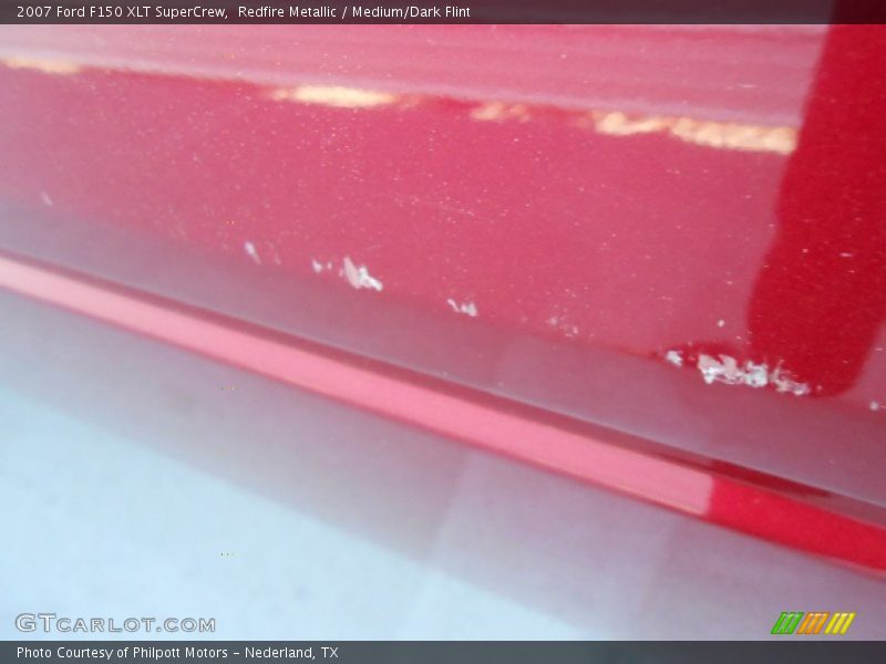 Redfire Metallic / Medium/Dark Flint 2007 Ford F150 XLT SuperCrew