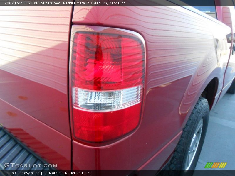 Redfire Metallic / Medium/Dark Flint 2007 Ford F150 XLT SuperCrew