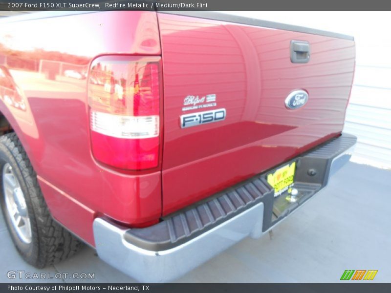 Redfire Metallic / Medium/Dark Flint 2007 Ford F150 XLT SuperCrew