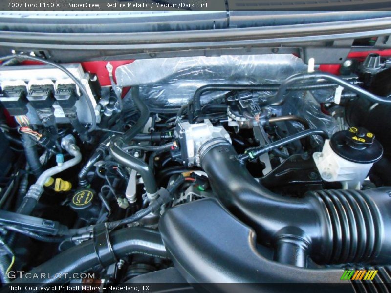 Redfire Metallic / Medium/Dark Flint 2007 Ford F150 XLT SuperCrew