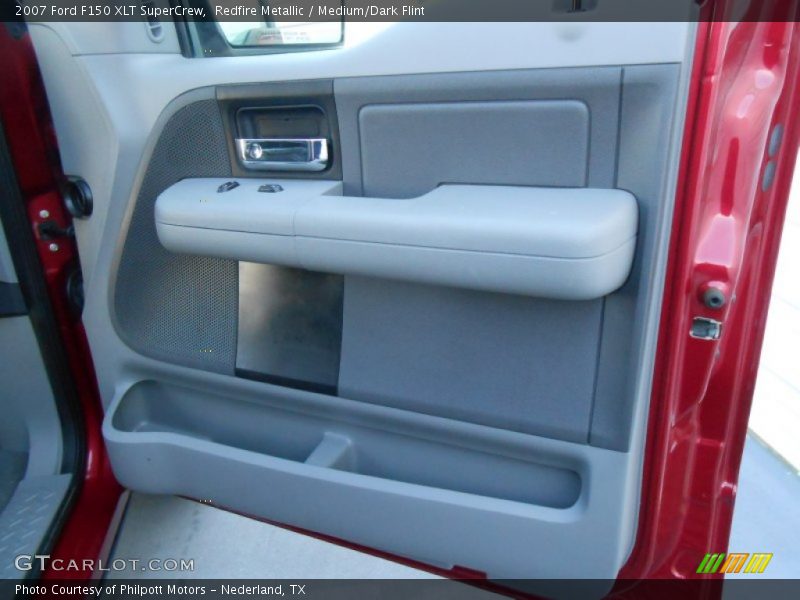 Redfire Metallic / Medium/Dark Flint 2007 Ford F150 XLT SuperCrew