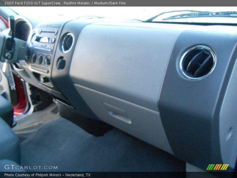 Redfire Metallic / Medium/Dark Flint 2007 Ford F150 XLT SuperCrew