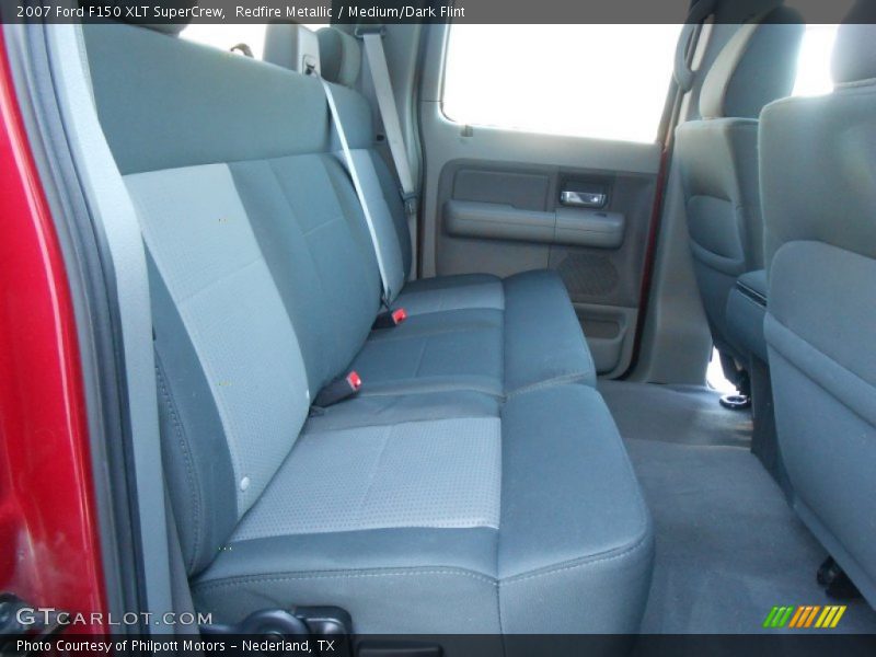 Redfire Metallic / Medium/Dark Flint 2007 Ford F150 XLT SuperCrew