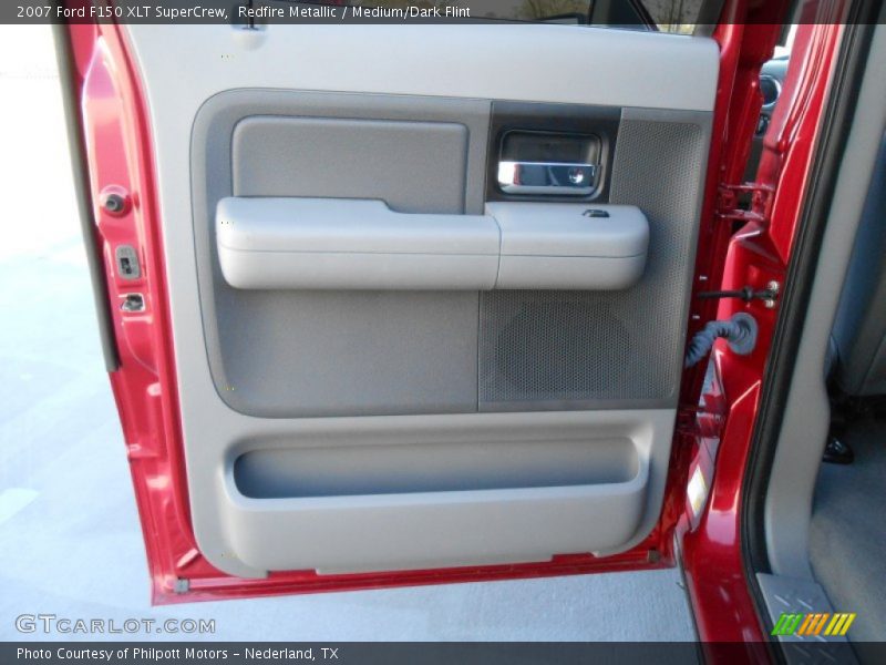 Redfire Metallic / Medium/Dark Flint 2007 Ford F150 XLT SuperCrew