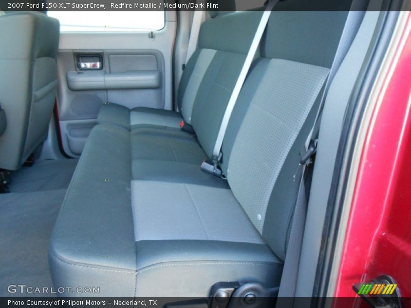 Redfire Metallic / Medium/Dark Flint 2007 Ford F150 XLT SuperCrew