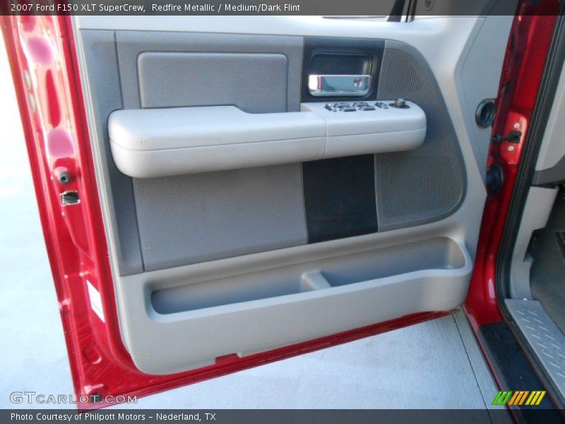 Redfire Metallic / Medium/Dark Flint 2007 Ford F150 XLT SuperCrew