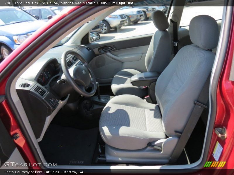 Sangria Red Metallic / Dark Flint/Light Flint 2005 Ford Focus ZX3 SE Coupe