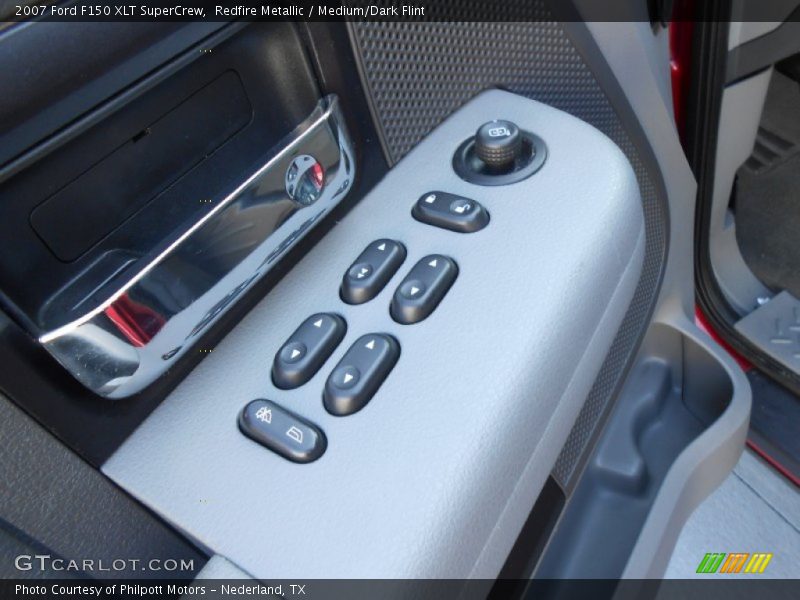 Redfire Metallic / Medium/Dark Flint 2007 Ford F150 XLT SuperCrew