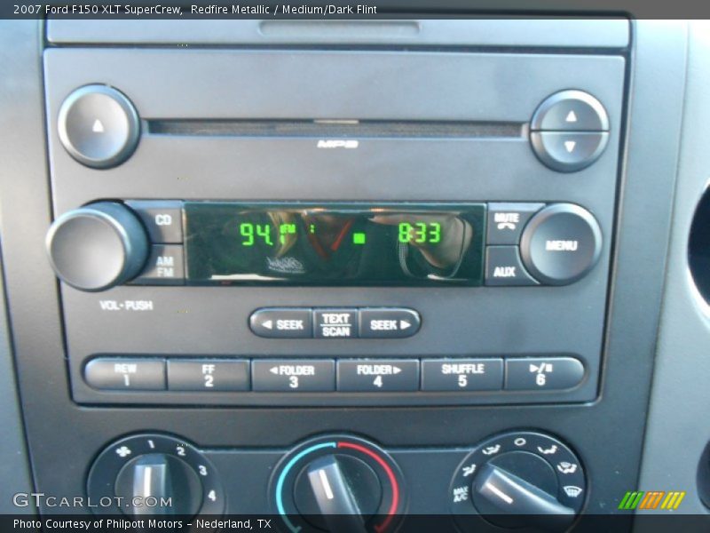 Redfire Metallic / Medium/Dark Flint 2007 Ford F150 XLT SuperCrew