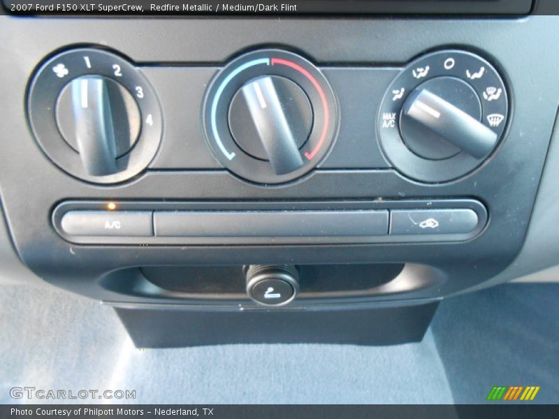 Redfire Metallic / Medium/Dark Flint 2007 Ford F150 XLT SuperCrew