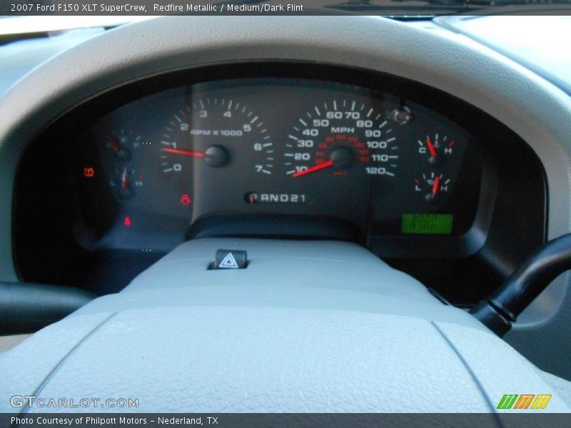Redfire Metallic / Medium/Dark Flint 2007 Ford F150 XLT SuperCrew